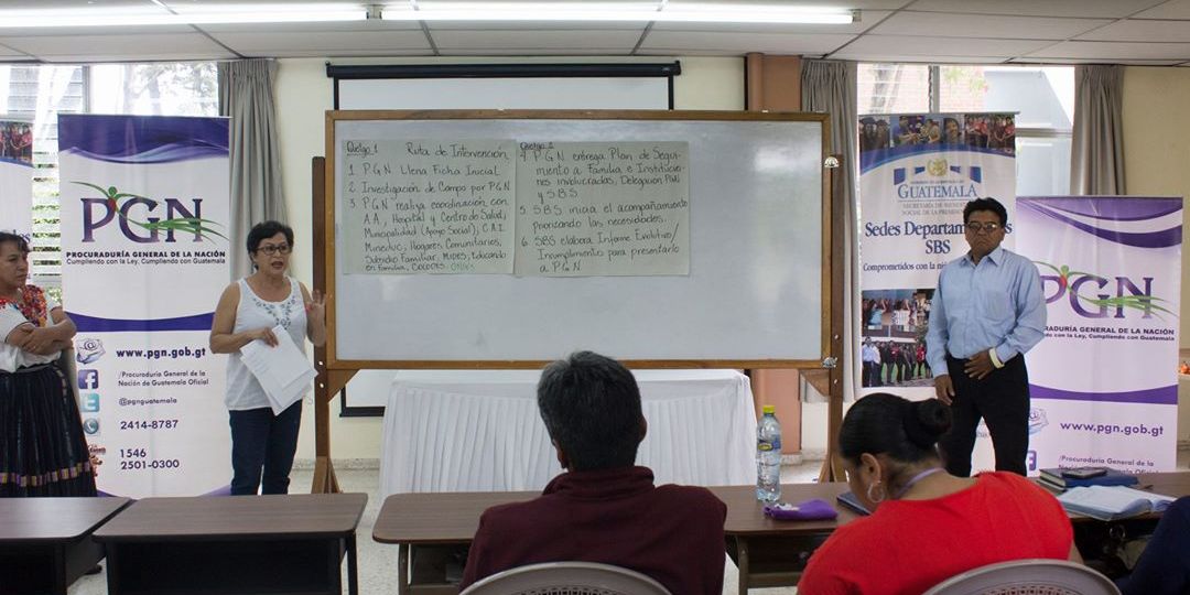 LA PGN JUNTO A SBS EN BUSCA DE LA MEJORA CONTINUA DE LOS PROCESOS EN CASOS DE NIÑEZ Y ADOLESCENCIA.-1