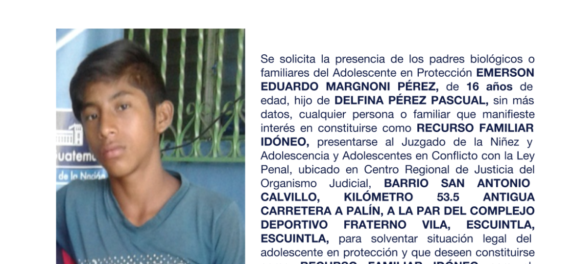 EMERSON EDUARDO MARGNONI PÉREZ
