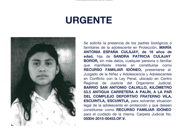 MARÍA ANTONIA ESPAÑA CULAJ