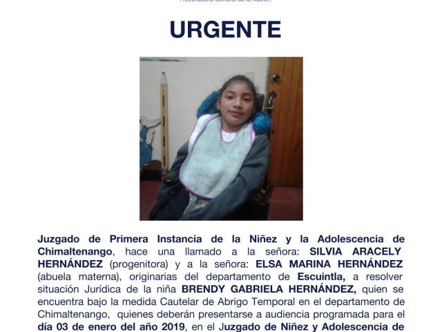 BRENDY GABRIELA HERNÁNDEZ