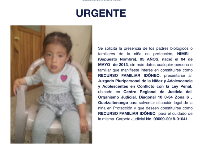 NIMSI (Supuesto Nombre)