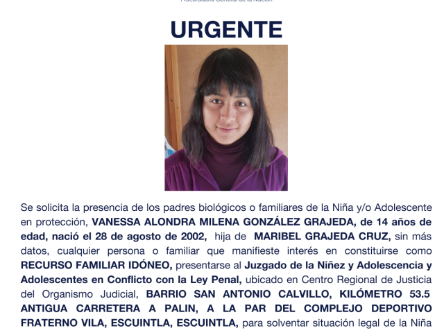 ANESSA ALONDRA MILENA GONZÁLEZ GRAJEDA