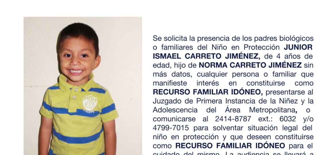 JUNIOR ISMAEL CARRETO JIMÉNEZ