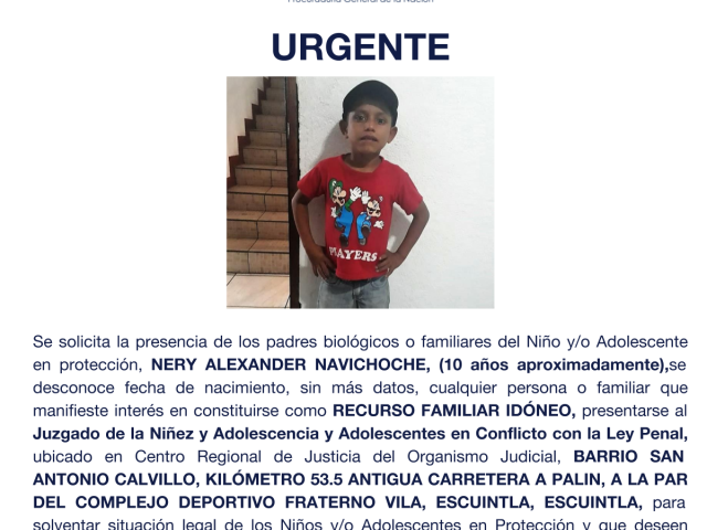 NERY ALEXANDER NAVICHOCHE