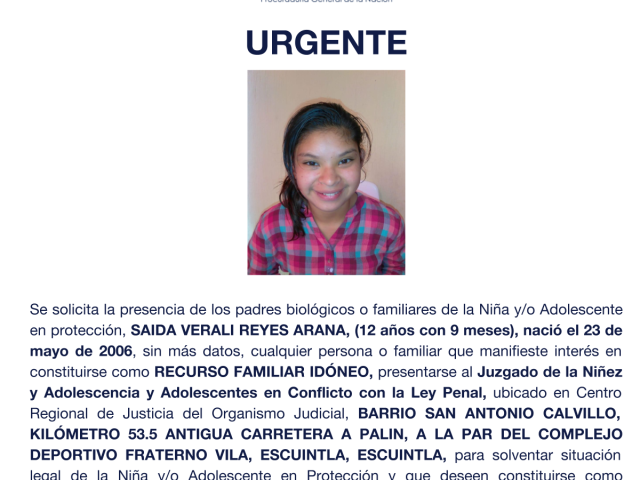 SAIDA VERALI REYES ARANA