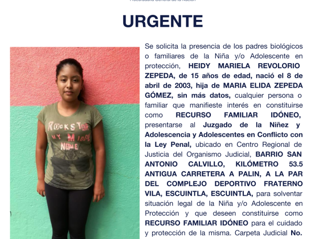 HEIDY MARIELA REVOLORIO ZEPEDA