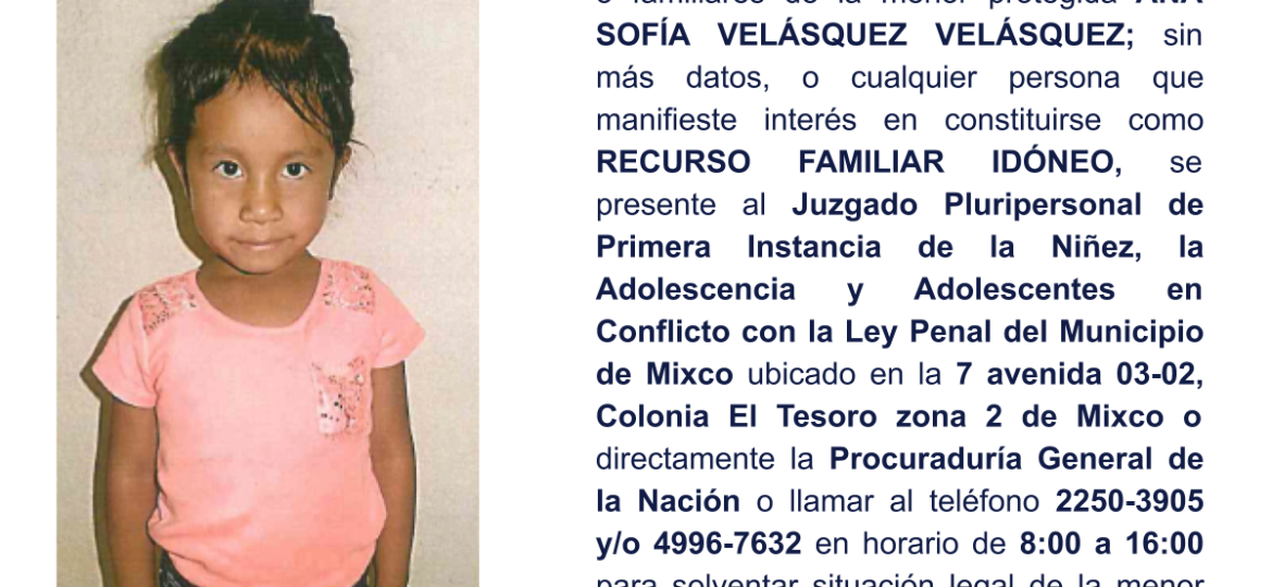 ANA SOFÍA VELÁSQUEZ VELÁSQUEZ