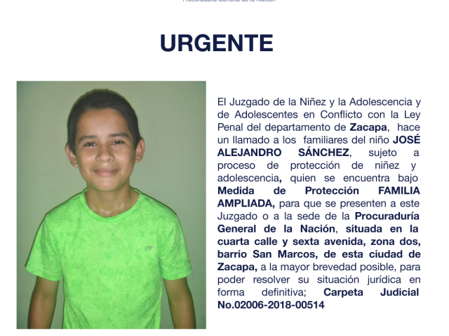 JOSÉ ALEJANDRO SÁNCHEZ