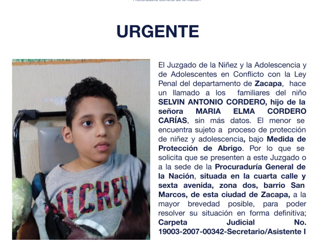 SELVIN ANTONIO CORDERO