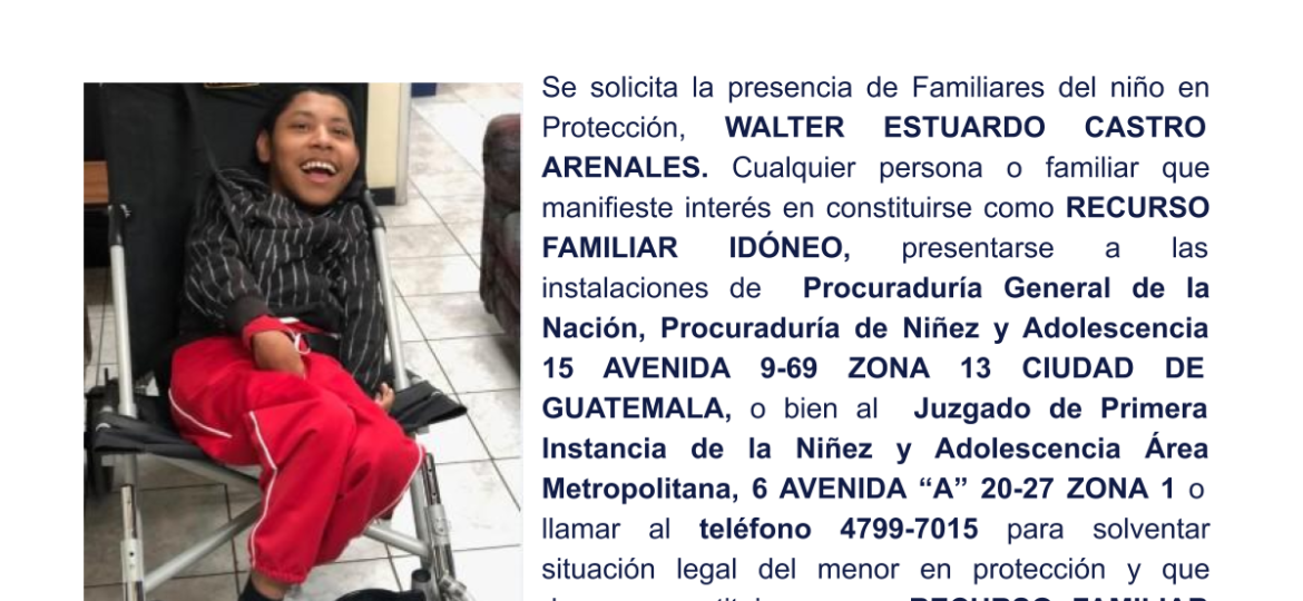 WALTER ESTUARDO CASTRO ARENALES