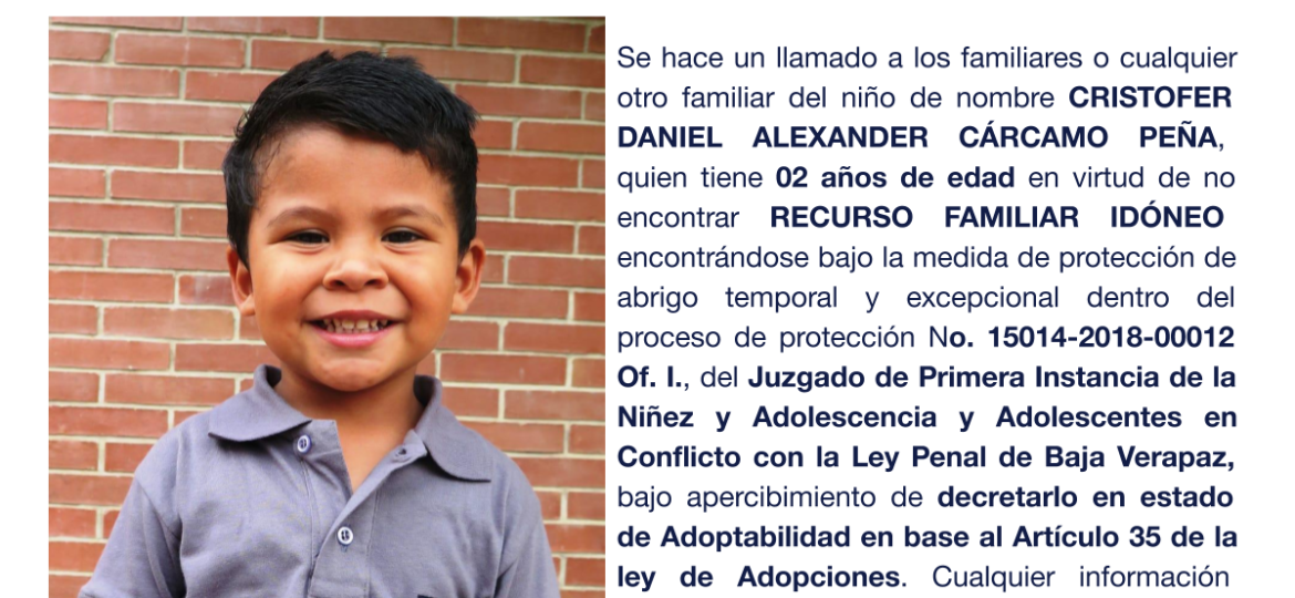 CRISTOFER DANIEL ALEXANDER CÁRCAMO PEÑA