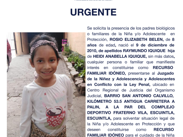 ROSIO ELIZABETH BELEN