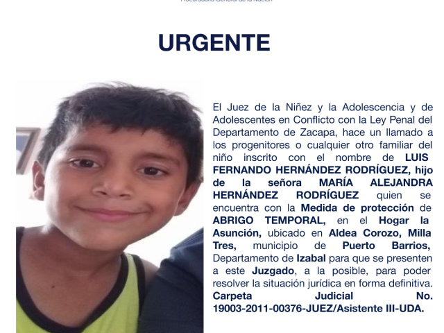 LUIS FERNANDO HERNÁNDEZ RODRÍGUEZ,