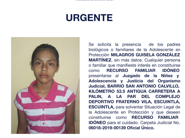 MILAGROS GUISELA GONZÁLEZ MARTÍNEZ