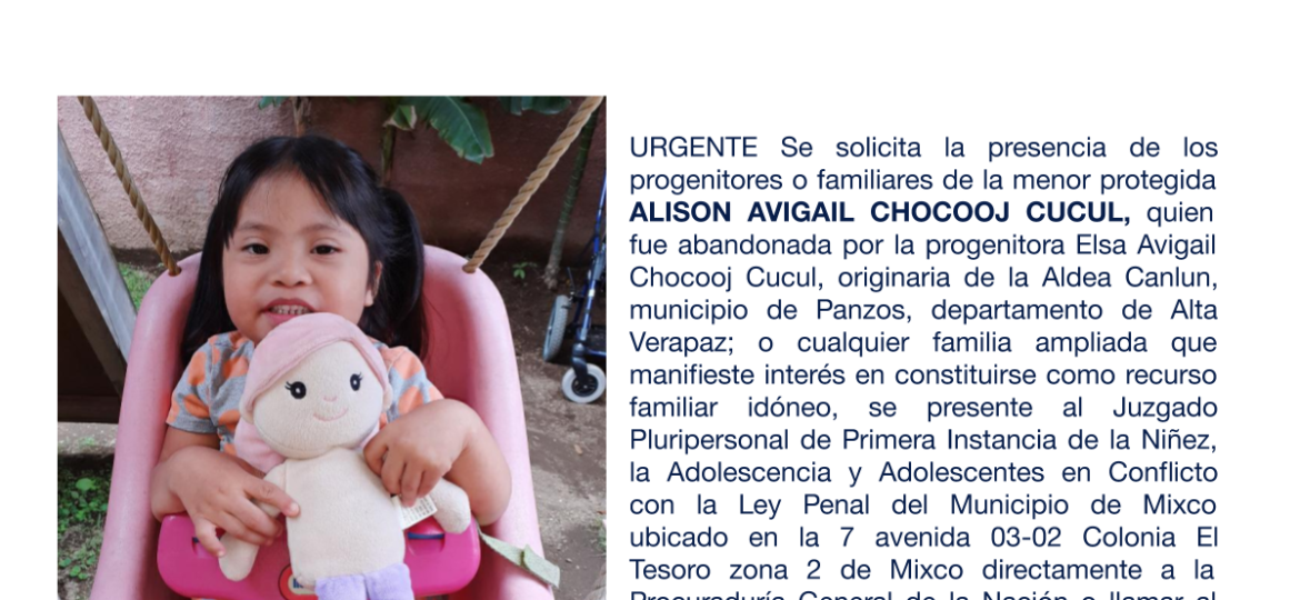 ALISON AVIGAIL CHOCOOJ CUCUL