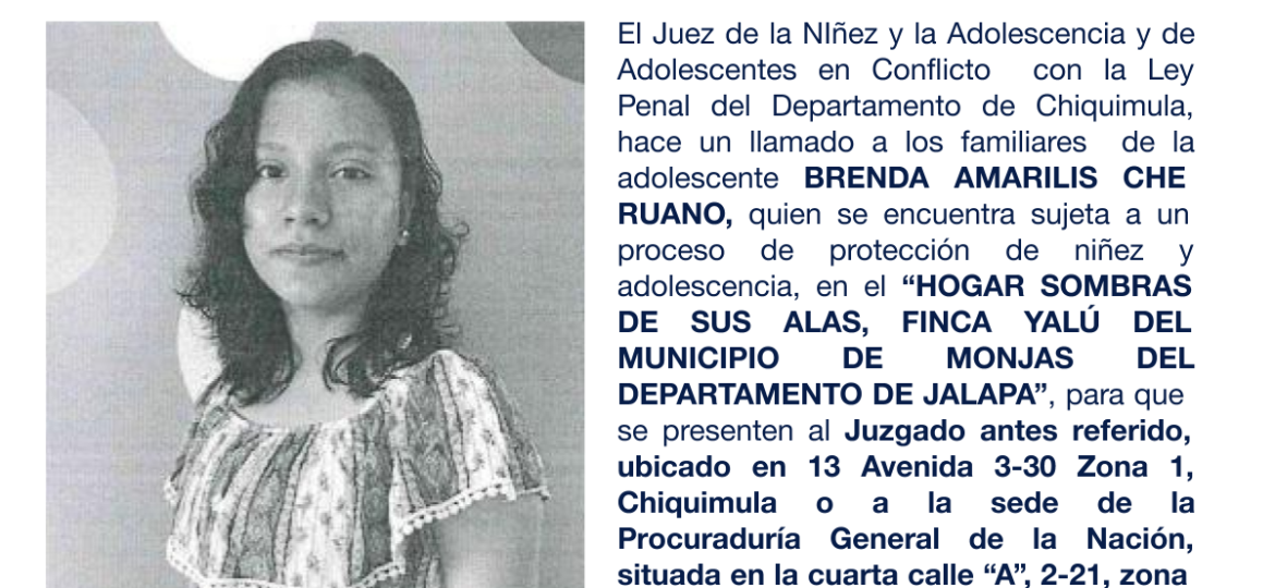 BRENDA AMARILIS CHE RUANO