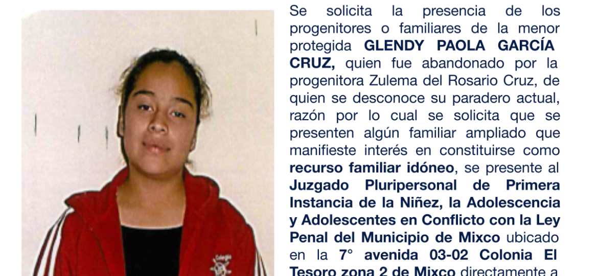 GLENDY PAOLA GARCÍA CRUZ