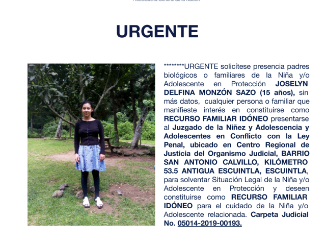 JOSELYN DELFINA MONZÓN SAZO