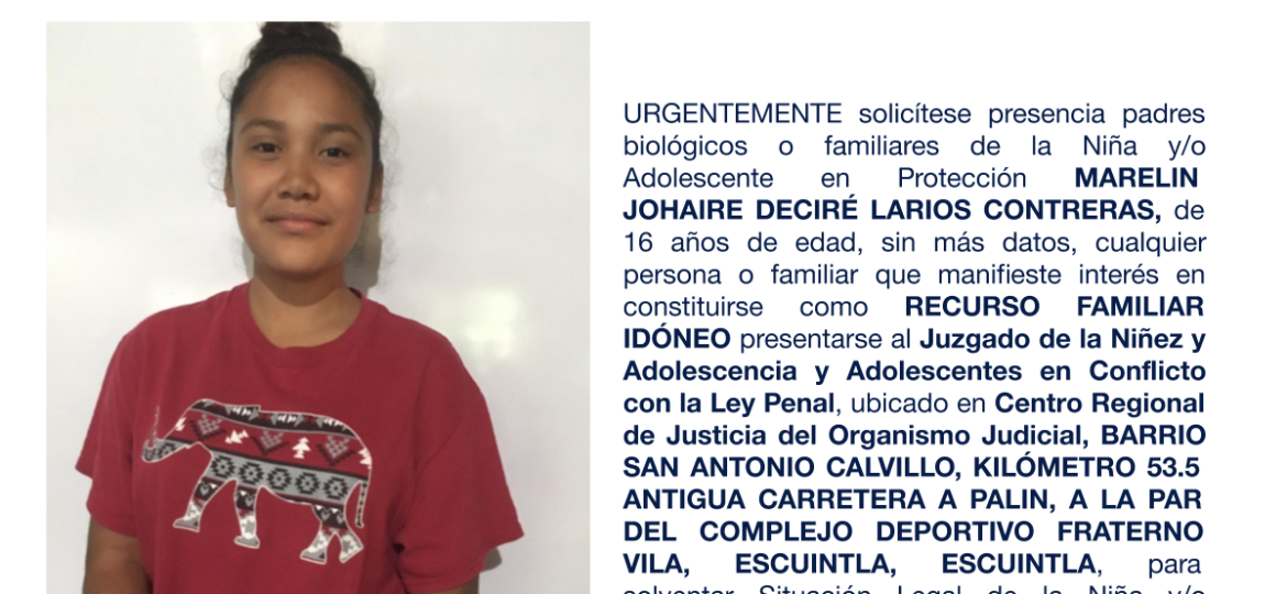MARELIN JOHAIRE DECIRÉ LARIOS CONTRERAS