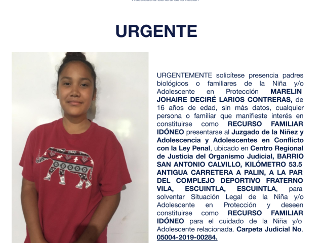 MARELIN JOHAIRE DECIRÉ LARIOS CONTRERAS