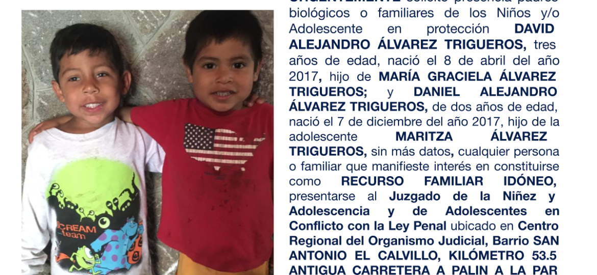 DAVID ALEJANDRO ÁLVAREZ TRIGUEROS, DANIEL ALEJANDRO ÁLVAREZ TRIGUEROS