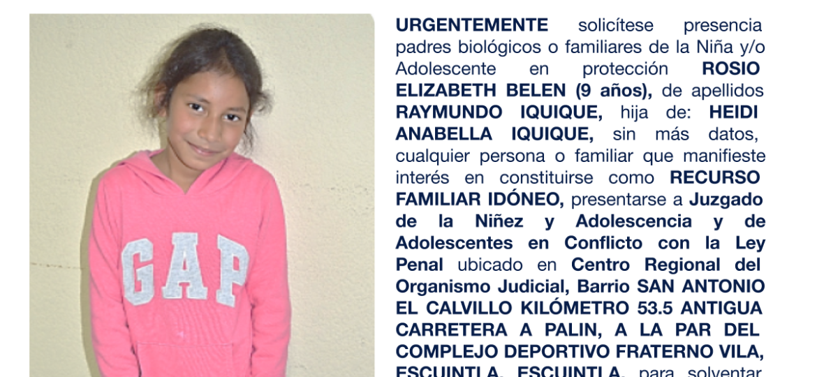 ROSIO ELIZABETH BELEN