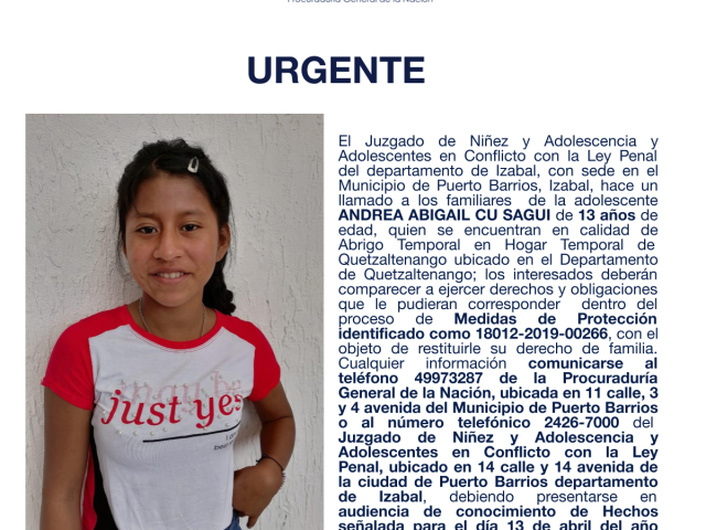 ANDREA ABIGAIL CU SAGUI