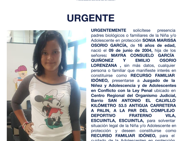 SONIA MARISSA OSORIO GARCÍA