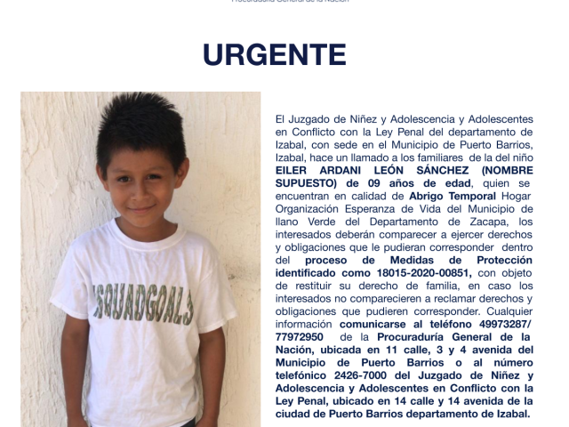 EILER ARDANI LEÓN SÁNCHEZ (NOMBRE SUPUESTO)