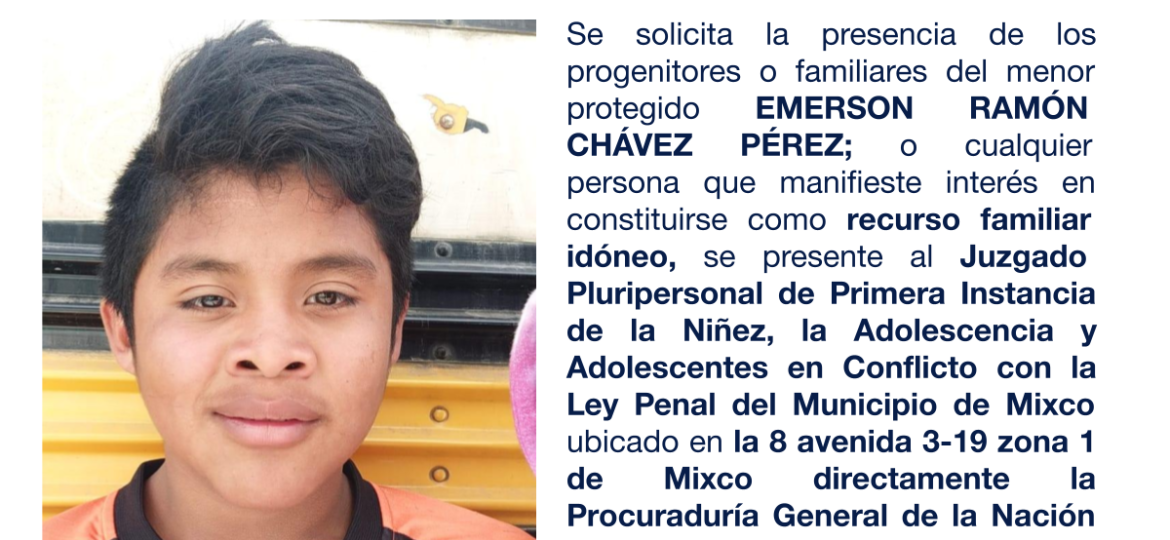 EMERSON RAMÓN CHÁVEZ PÉREZ