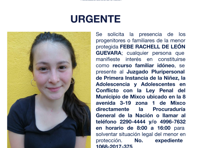 FEBE RACHELL DE LEÓN GUEVARA