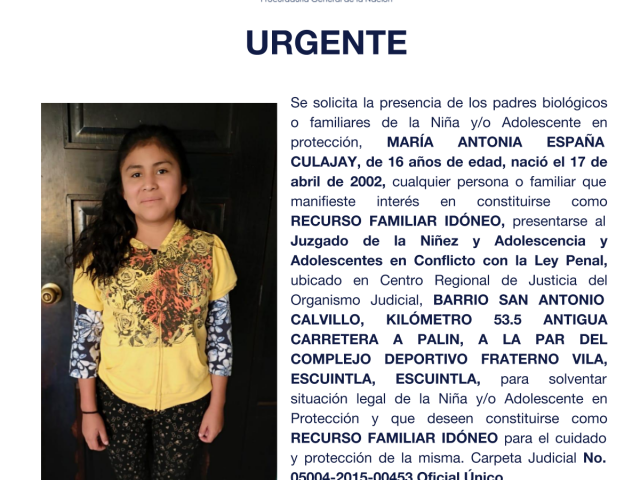 MARÍA ANTONIA ESPAÑA CULAJAY