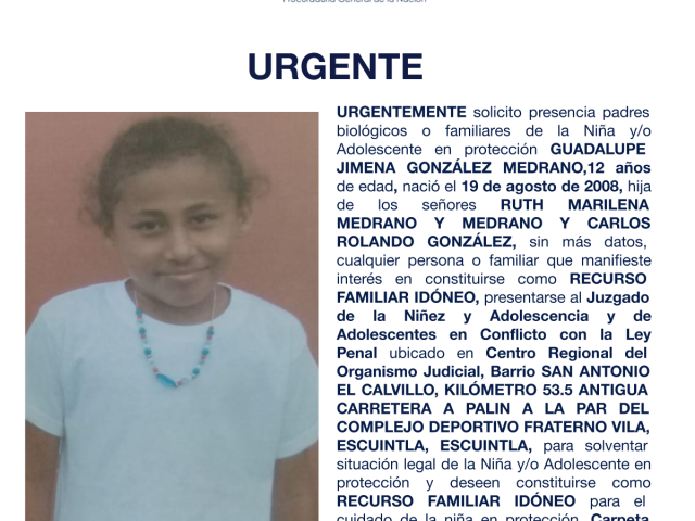 GUADALUPE JIMENA GONZÁLEZ MEDRANO