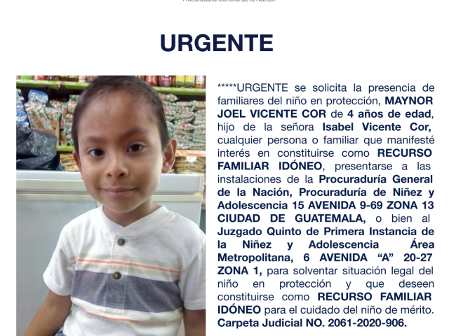 MAYNOR JOEL VICENTE COR