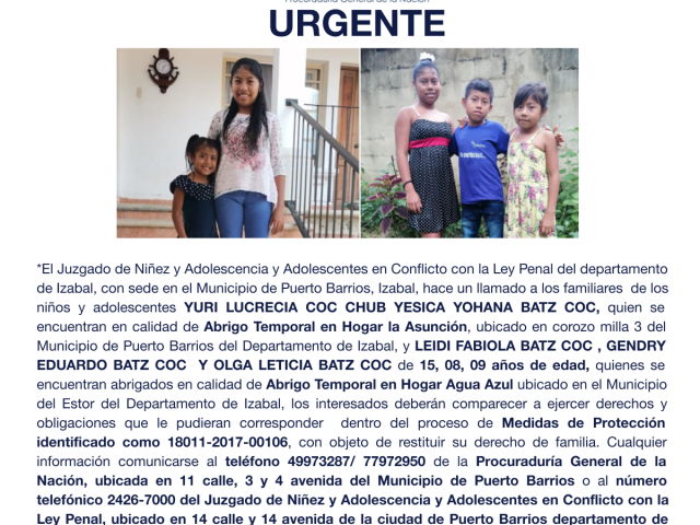 YURI LUCRECIA COC CHUB YESICA YOHANA BATZ COC