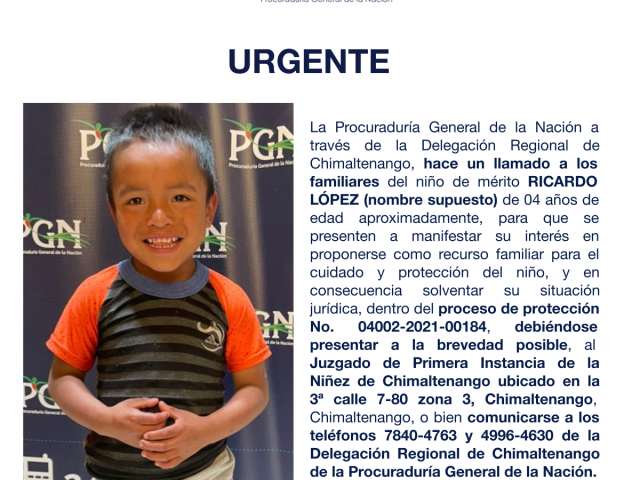 RICARDO LÓPEZ (nombre supuesto)