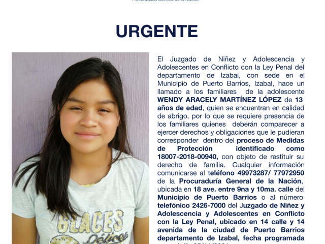 WENDY ARACELY MARTÍNEZ LÓPEZ