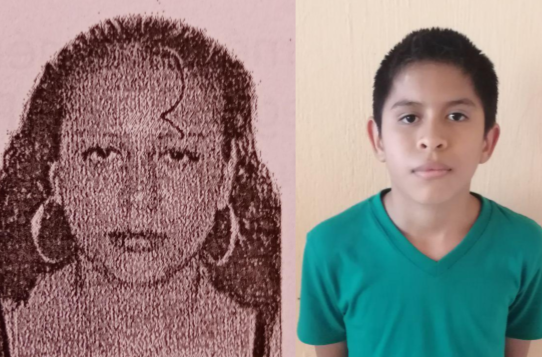 Yonathan y mamá