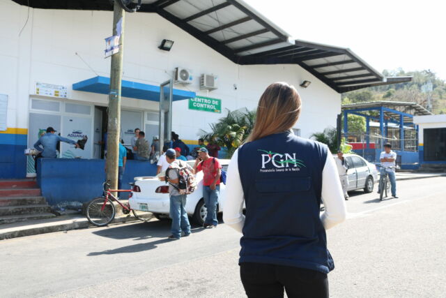 PGN frontera Chiquimula Honduras